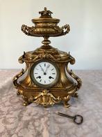 Pendule - Messing, Zinklegering - 1850-1900, Antiek en Kunst, Antiek | Klokken