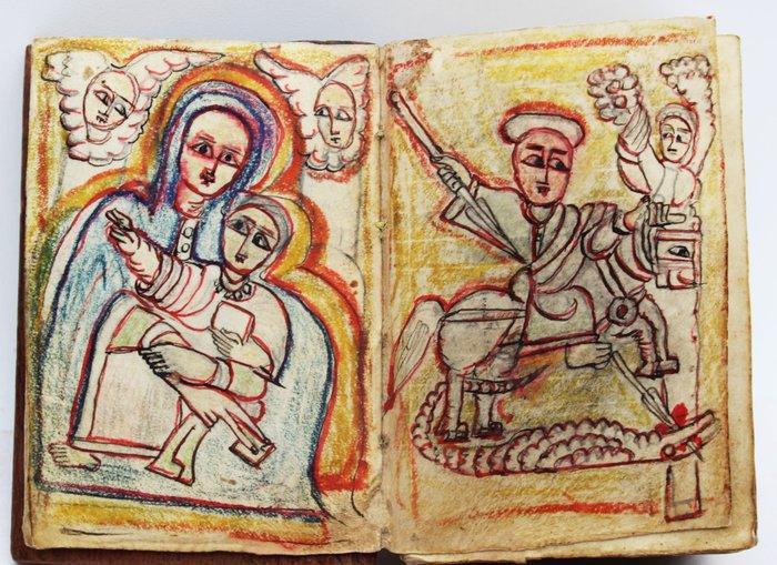 Autori Vari - [Illuminated Manuscript on Vellum] Passione di, Antiek en Kunst, Antiek | Boeken en Bijbels