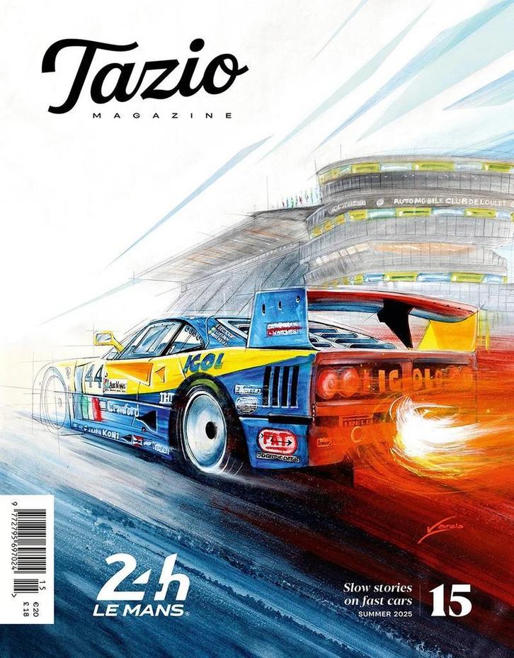 Tazio Issue 15, ferrari, Corvette, NSX, Porsche, Bentley six, Boeken, Auto's | Folders en Tijdschriften, Algemeen, Nieuw, Verzenden
