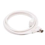Benson Coax kabel - haakse stekkers - flexibel - 1.5 mete..., Ophalen of Verzenden, Nieuw