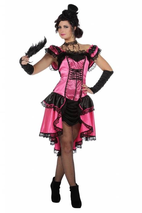 Can Can Roze Danseres Vrouw Kostuum, Kleding | Dames, Carnavalskleding en Feestkleding, Nieuw, Ophalen of Verzenden