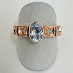 Zonder minimumprijs - Ring - 9 kt. Roségoud, Zilver -, Nieuw