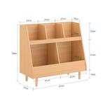 2dekans | SoBuy KMB111-N Kinderboekenkast 87x37x78 cm, Kinderen en Baby's, Ophalen of Verzenden, Zo goed als nieuw
