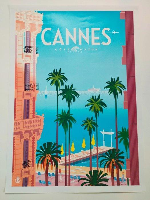 Monsieur Z - Affiche originale Festival de Cannes 2019 -, Antiek en Kunst, Kunst | Tekeningen en Foto's