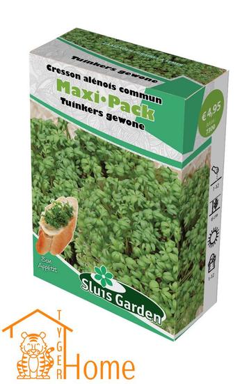 TuinKers Gewone Maxi Pack | Makkelijk te kweken kiemgroente beschikbaar voor biedingen