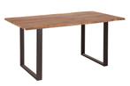 Massief houten eettafel MAMMUT 160cm wilde acacia, Ophalen of Verzenden, Nieuw