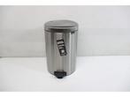 Brabantia NewIcon Prullenbak - 20 liter - Geruisloos deksel, Verzenden, Zo goed als nieuw