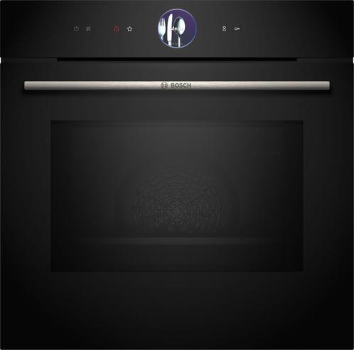 Bosch HMG776KB1 inbouw oven met magnetron - zwart, Witgoed en Apparatuur, Ovens, Inbouw, Hete lucht, Nieuw, Oven met grill, 45 tot 60 cm