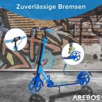 Kinderstep - LED Wielen - Verstelbaar - Vouwbaar - Blauw - A, Fietsen en Brommers, Steps, Verzenden, Zo goed als nieuw