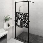 vidaXL Inloopdouchewand met schap 80x195 cm ESG-Glas, Verzenden, Nieuw