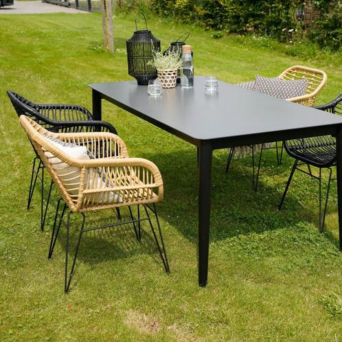 Moda terrasstoel wicker naturel, Huis en Inrichting, Stoelen, Nieuw, Ophalen of Verzenden