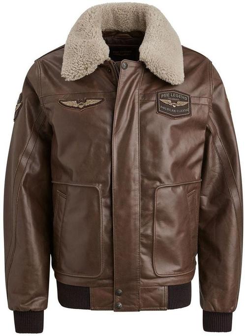 PME Legend Jas Hudson Buff Leer Bruin maat M Heren, Kleding | Heren, Jassen | Winter, Bruin, Nieuw, Maat 48/50 (M), Verzenden