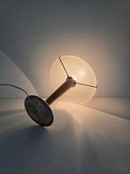 IKEA - Tafellamp - Glas, Hout - Paddenstoel tafellamp