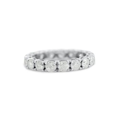 Zonder Minimumprijs - Ring - 14 karaat Witgoud - 3.61ct. tw., Sieraden, Tassen en Uiterlijk, Ringen