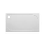 Douchebak VM Go Argon 120x90x3cm Polybeton Rechthoek Wit, Ophalen of Verzenden, Nieuw, Douche