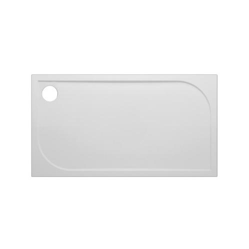 Douchebak VM Go Argon 120x90x3cm Polybeton Rechthoek Wit, Doe-het-zelf en Verbouw, Sanitair, Douche, Nieuw, Ophalen of Verzenden
