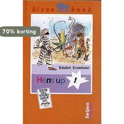 Hens up! / Bizon boek 9789027612557 Rindert Kromhout, Boeken, Kinderboeken | Jeugd | onder 10 jaar, Gelezen, Verzenden