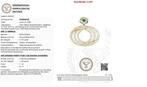 Hanger - 14 karaat Geel goud - 1.50ct. tw. Smaragd - Diamant, Sieraden, Tassen en Uiterlijk, Antieke sieraden