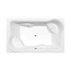 Ligbad Polysan Duo Inbouw 200x120x45 cm Wit, Doe-het-zelf en Verbouw, Sanitair, Ophalen of Verzenden, Nieuw, Bad