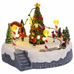 vidaXL Kerstdorp Decoratie Multikleur 22 x 21,5 x 17 cm, Diversen, Kerst, Verzenden, Nieuw