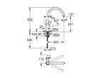 GROHE BauCurve Keukenkraan - Hoge uitloop - 360° draaibereik, Huis en Inrichting, Verzenden, Zo goed als nieuw
