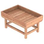 Royal Well Parsley Growbox large kweekbak 84x124x69cm - hout, Tuin en Terras, Verzenden, Nieuw