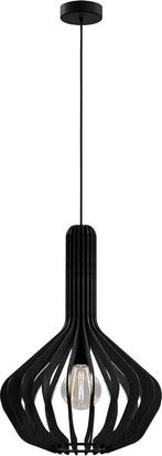EGLO Velasco Hanglamp - E27 - Ø 38 cm - Zwart, Huis en Inrichting, Verzenden, Zo goed als nieuw