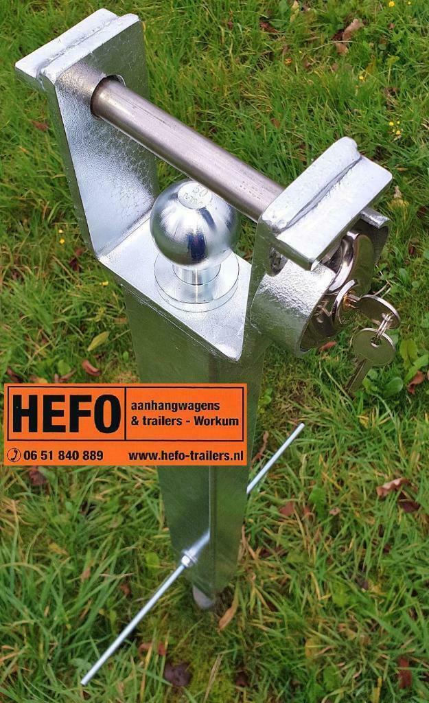 ANTIDIEFSTAL PAAL / parkeerpaal voor Uw trailer zeer ROBUUST, Dieren en Toebehoren, Paarden en Pony's | Trailers en Aanhangwagens