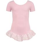 Roze balletpakje voor meisjes - Mouwtjes - Glitterrokje -  1, Verzenden, Nieuw