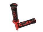 Handvatset Flame rood 24mm / 22mm, Fietsen en Brommers, Ophalen of Verzenden, Nieuw