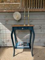 Frans bijzettafeltje Chestler, Minder dan 55 cm, Verzenden, Zo goed als nieuw, Rechthoekig