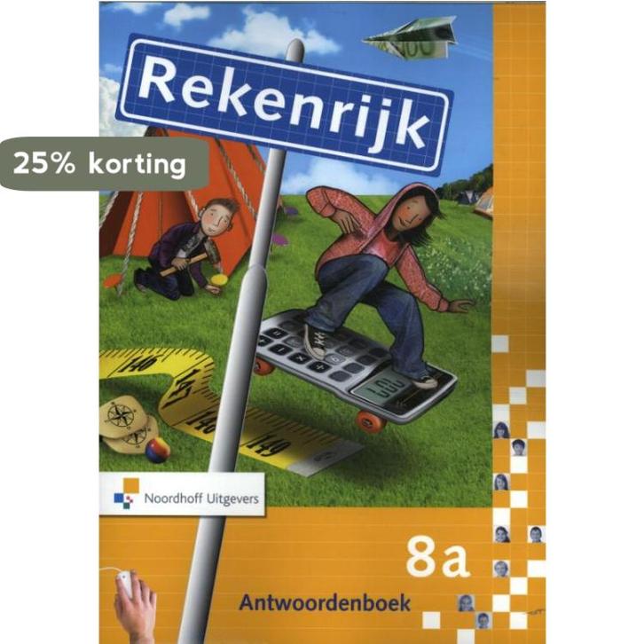8A / Rekenrijk / Antwoordenboek 9789001306496 Joop Bokhove, Boeken, Schoolboeken, Gelezen, Verzenden