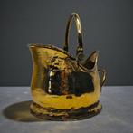 Hand-Hammered Brass Coal Scuttle - Pot - Messing