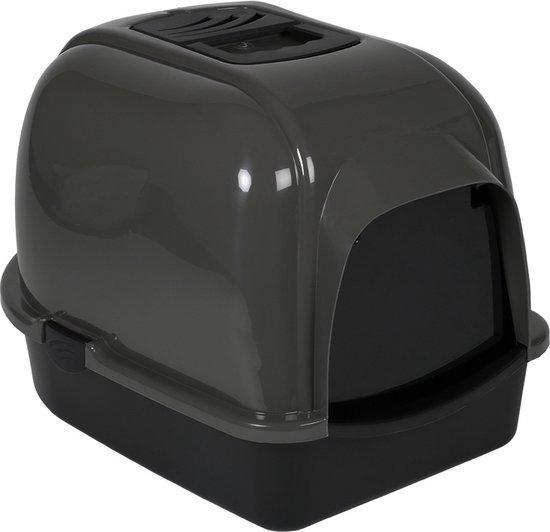 Kattenbak - Eclipse 70 - Antraciet, Dieren en Toebehoren, Kattenbakken, Gesloten, Nieuw, Verzenden