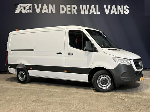 Zakelijke Lease |  Mercedes-Benz Sprinter 316 CDI 164pk L2H1, Auto's, Bestelauto's, Dealer onderhouden, Lease, Zwart, Handgeschakeld