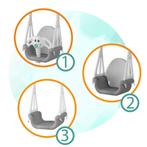 Modulaire 3in1 schommel - groeit mee met je kind (6 maand..., Kinderen en Baby's, Speelgoed | Buiten | Speeltoestellen, Ophalen of Verzenden