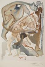 Salvador Dali (1904-1989) - Enfer 11 : Au bord du 7e bolge, Antiek en Kunst