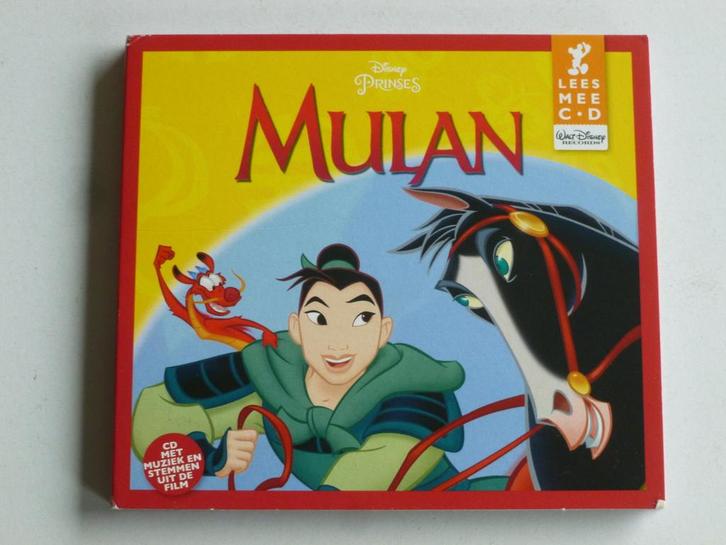 Prinses Mulan - Disney (Lees mee CD), Cd's en Dvd's, Cd's | Kinderen en Jeugd, Zo goed als nieuw, Verzenden