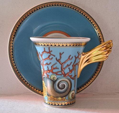 Rosenthal - Gianni Versace - Koffiekopje - 2-tlg* Les, Antiek en Kunst, Antiek | Glas en Kristal