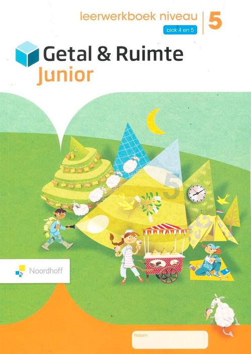 Getal en Ruimte Junior Leerwerkboek NIVEAU blok 4 en 5 groep, Boeken, Schoolboeken, Nieuw, Verzenden