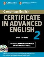 CAE practice tests: Cambridge Certificate in Advanced, Boeken, Gelezen, Verzenden, Cambridge Esol