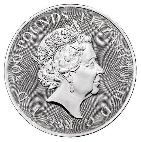 Verenigd Koninkrijk. 500 pounds 2021 1 Kilo £500 GBP UK, Postzegels en Munten, Edelmetalen en Baren