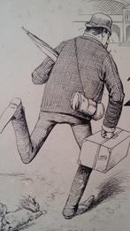 Paul Wendling (1863-1933). - Z - unique signed drawing -, Antiek en Kunst