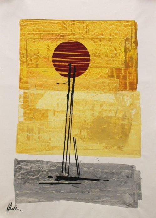 Giuseppe Panzica - Volume 2782 (Pontile), Antiek en Kunst, Kunst | Schilderijen | Modern