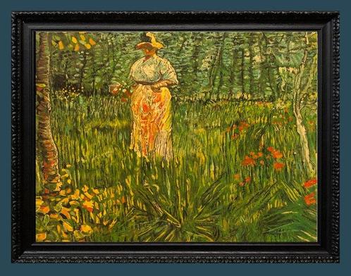 European school (XX), After Vincent van Gogh - Femme dans un, Antiek en Kunst, Kunst | Schilderijen | Klassiek