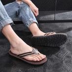 Teenslipper Canvas Bruin Maat 41, Kleding | Heren, Schoenen, Ophalen of Verzenden, Nieuw