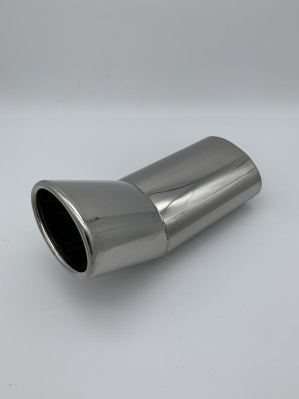 RVS uitlaat sierstuk DTM Ovaal 95x65mm, Auto-onderdelen, Uitlaatsystemen, Nieuw, Ophalen of Verzenden