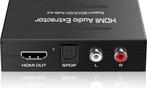 Nördic HDMI naar audio converter - 4K in 30 Hz - Toslink, Audio, Tv en Foto, Nieuw, Ophalen of Verzenden