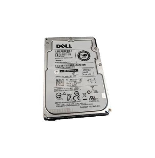 600GB 15K 2.5 SAS 6GB Dell HUC156060CSS204 P/N: 4J5P1, 04J5, Computers en Software, Harde schijven, Zo goed als nieuw, Server