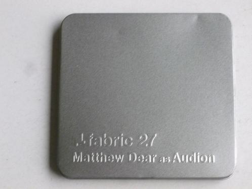 Fabric 27 - Matthew Dear as Audion, Cd's en Dvd's, Cd's | Dance en House, Verzenden